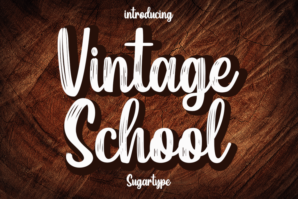 Vintage School illustration 3