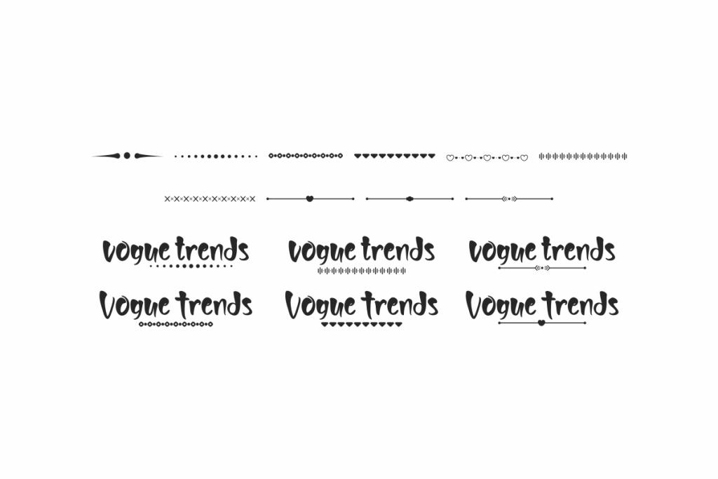 Vogue Trends Demo illustration 10