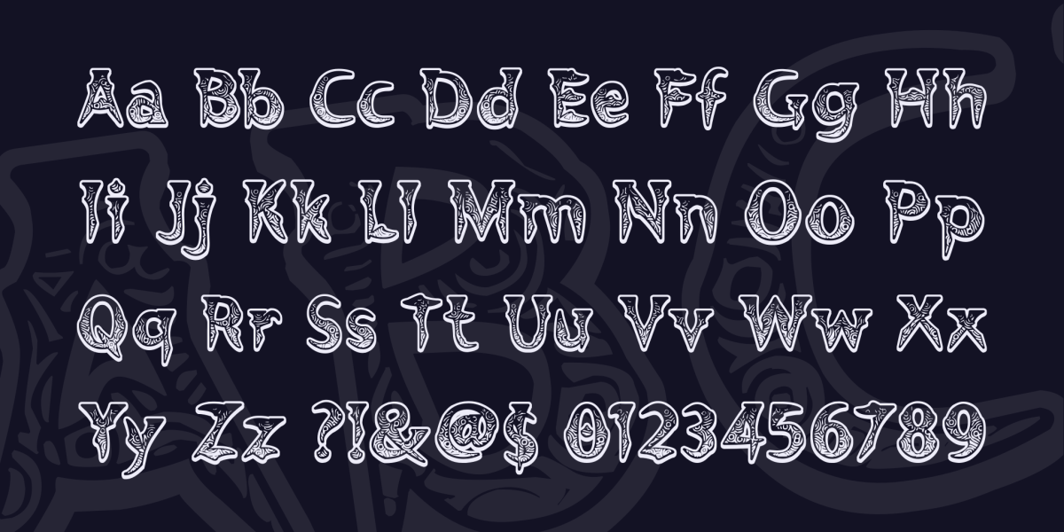 Voodoo Vampire Font · 1001 Fonts