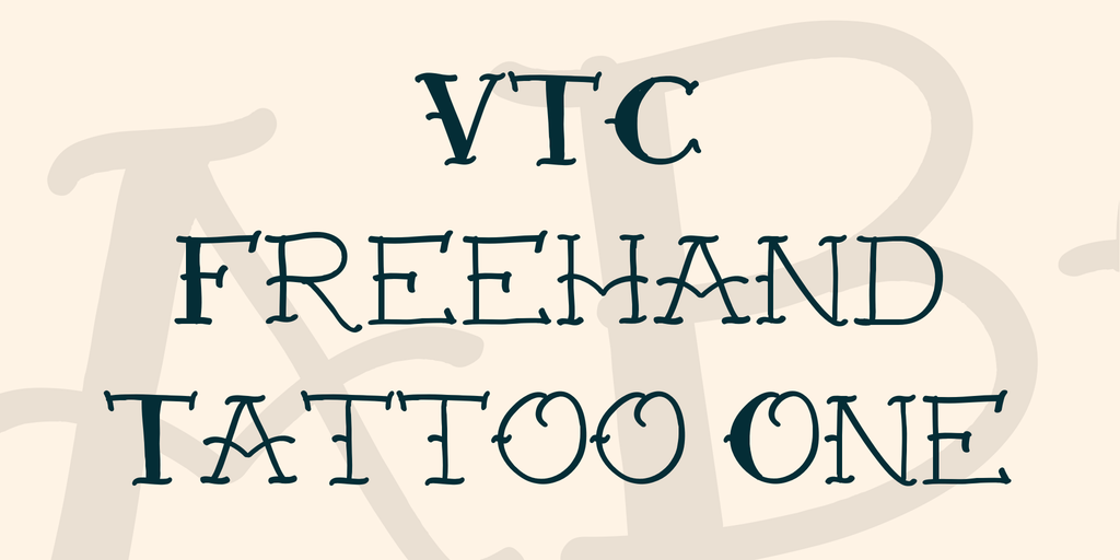 VTC Freehand Tattoo One illustration 1