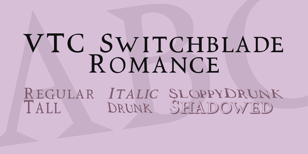 VTC Switchblade Romance illustration 1