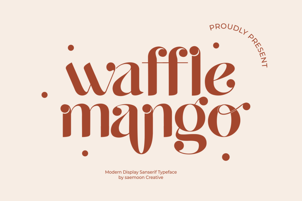 Waffle Mango illustration 3