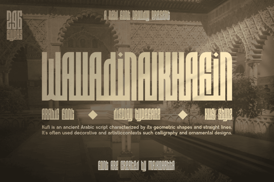 WALLADINALKHAFIN Font · 1001 Fonts
