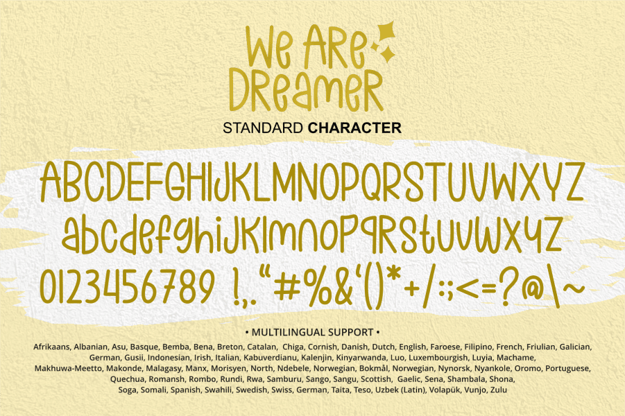 We Are Dreamer Font · 1001 Fonts