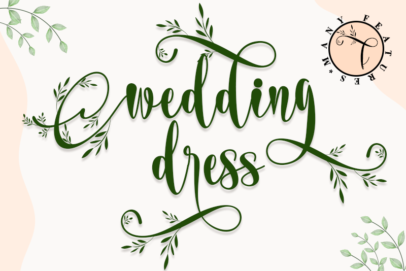 wedding dress - personal use illustration 1