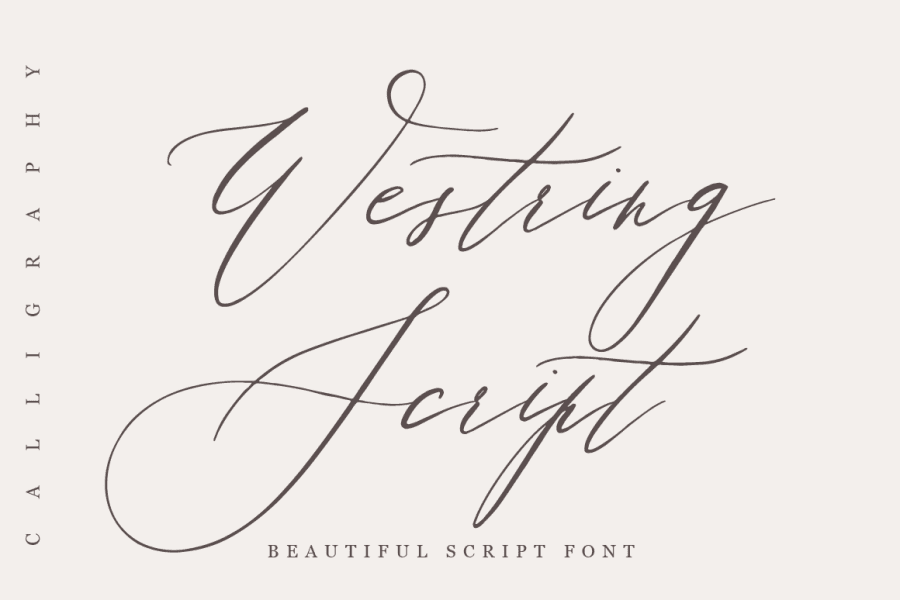 Westring Font · 1001 Fonts