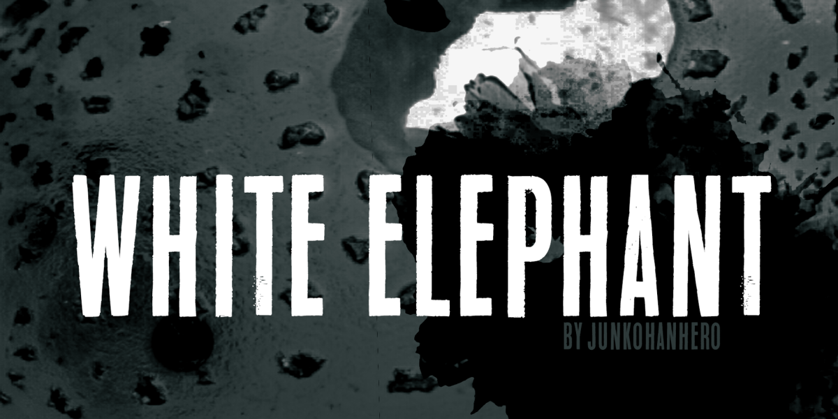 White Elephant Lettering White Elephant Font · 1001 Fonts