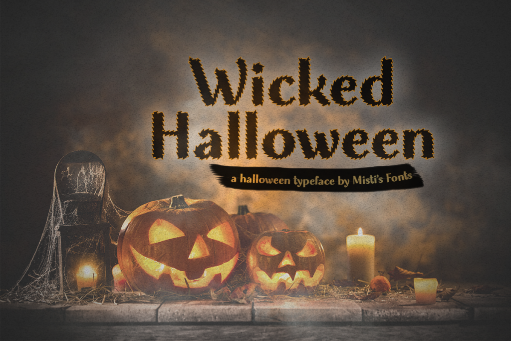 Wicked Halloween illustration 2