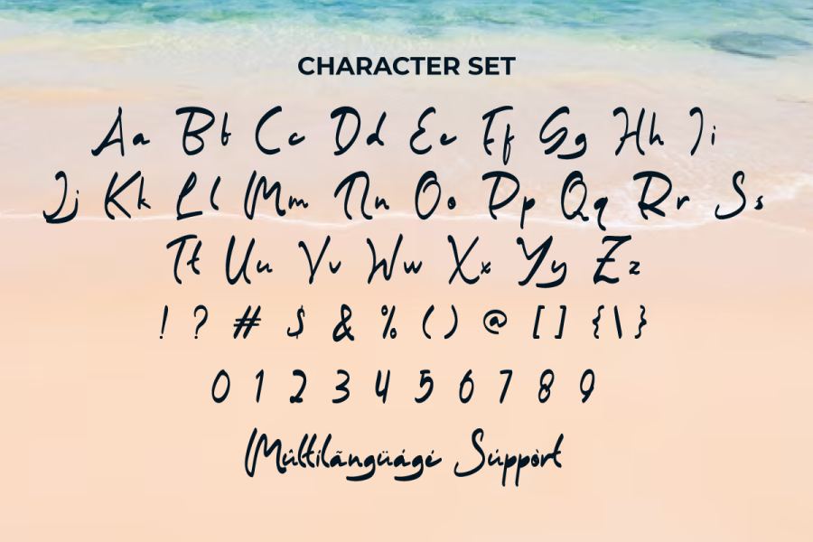Windy Beach Demo Font · 1001 Fonts
