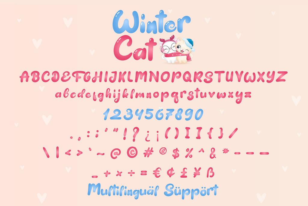 Winter Cat illustration 9
