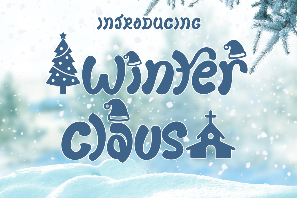 Winter Claus illustration 1