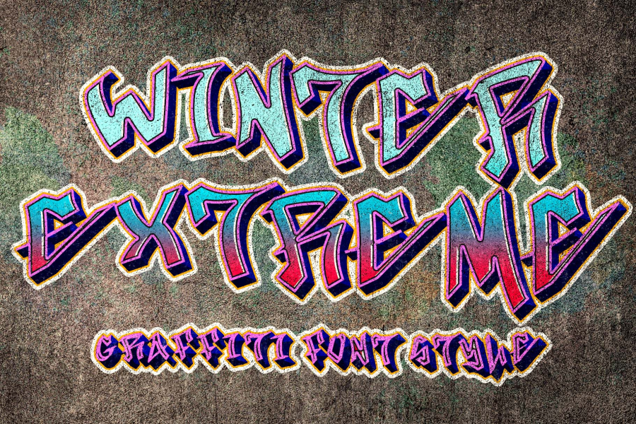 Winter Extreme Font · 1001 Fonts