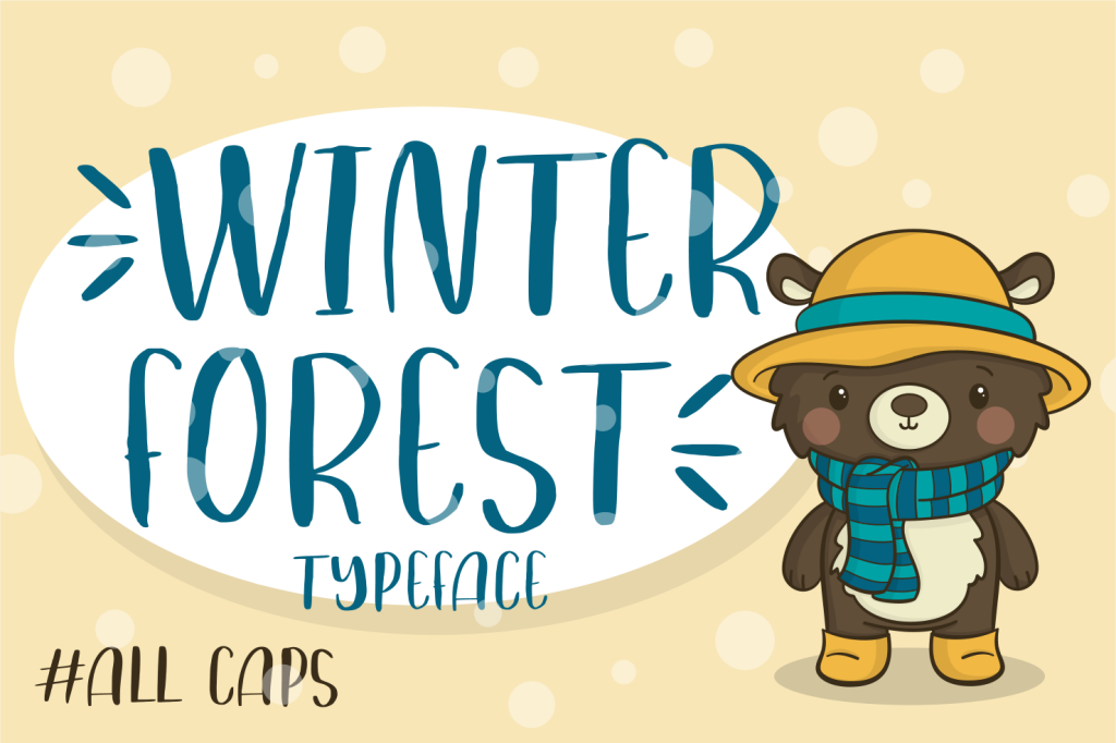 Winter Forest illustration 2