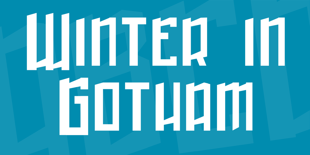Winter in Gotham illustration 1