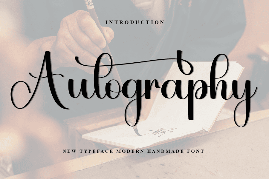 Autography Regular Writing Autography Font · 1001 Fonts