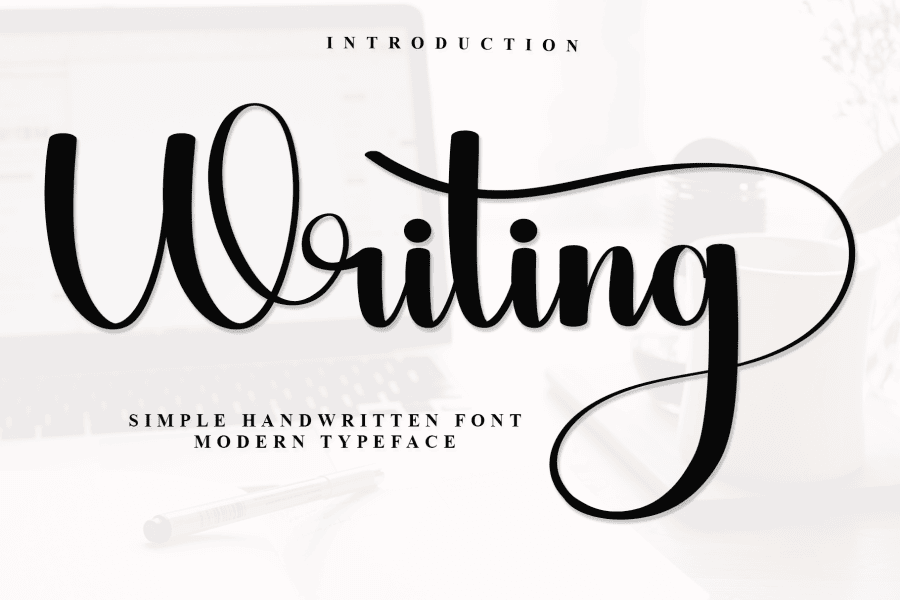 Writing Font · 1001 Fonts