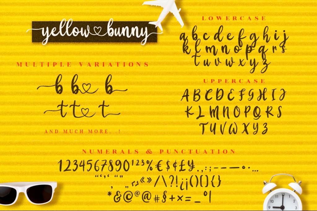 Yellow Bunny illustration 13