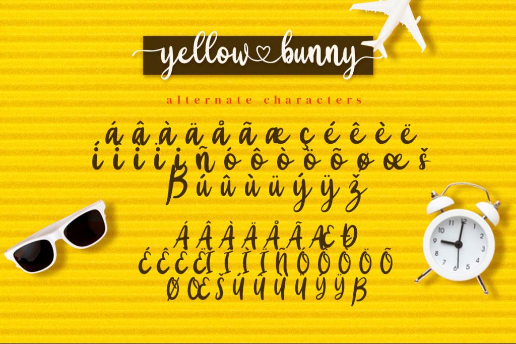 Yellow Bunny illustration 14
