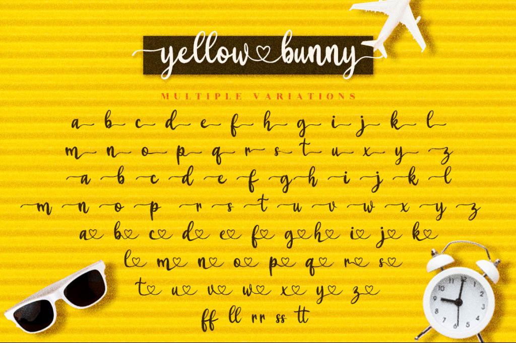 Yellow Bunny illustration 15