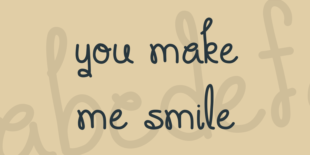 You Make Me Smile illustration 2