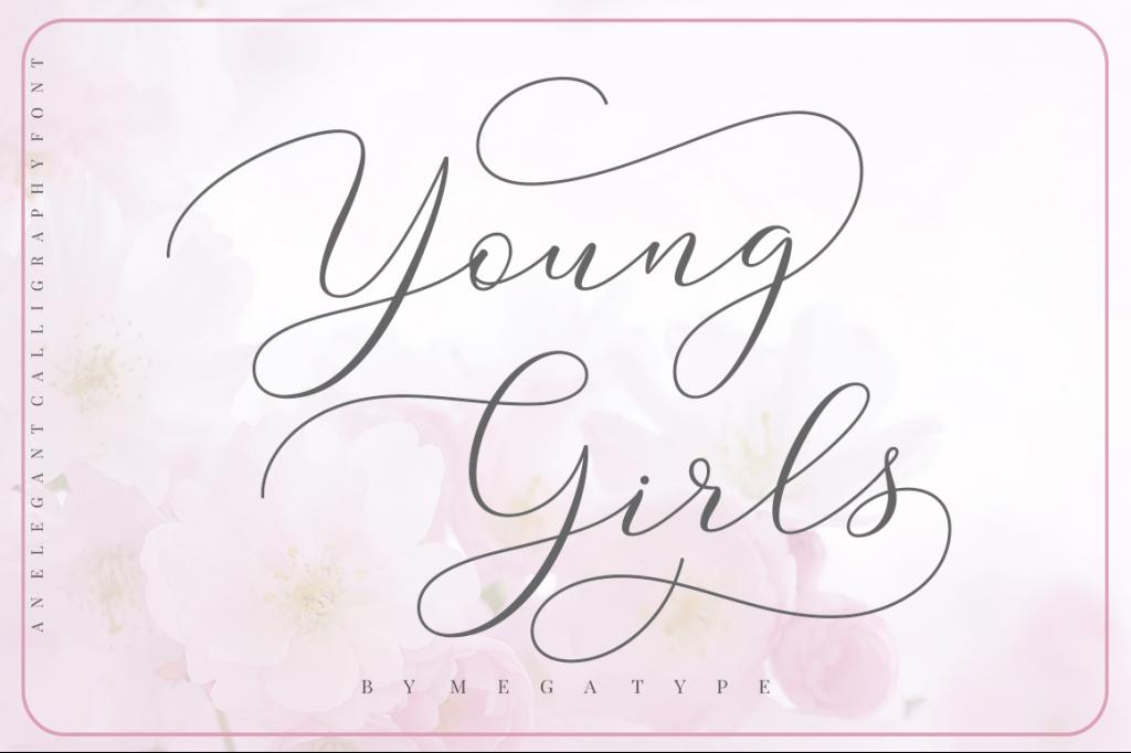 Young Girls illustration 3