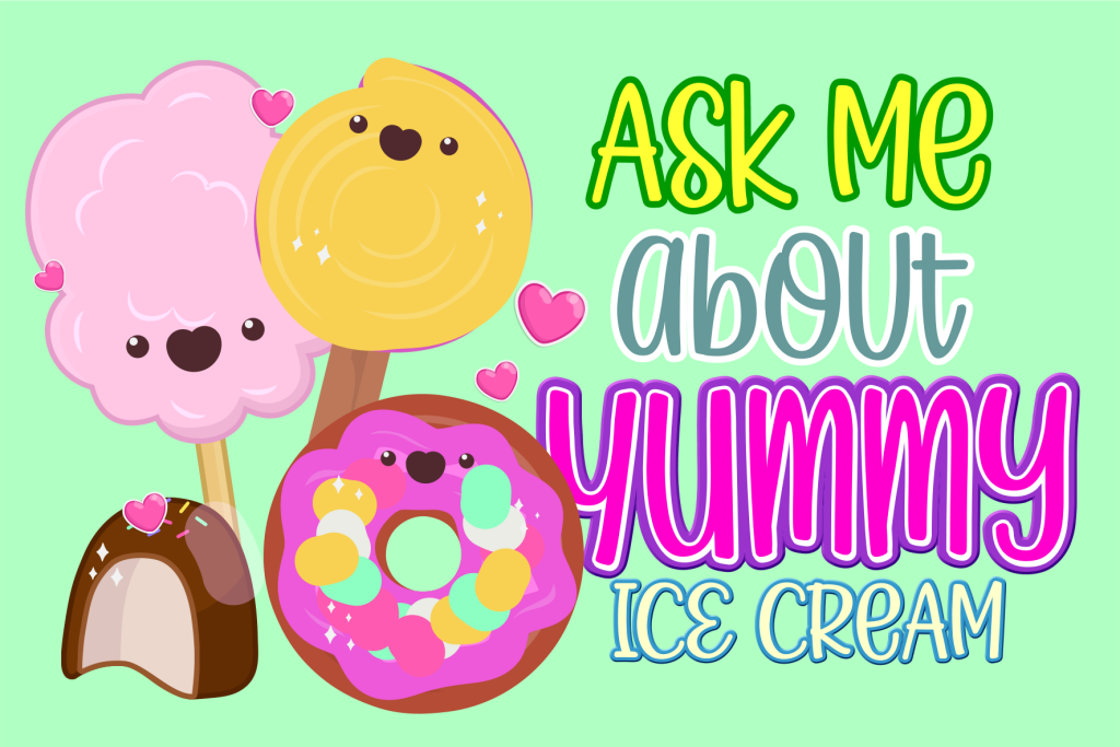 Yummy Ice Cream illustration 4