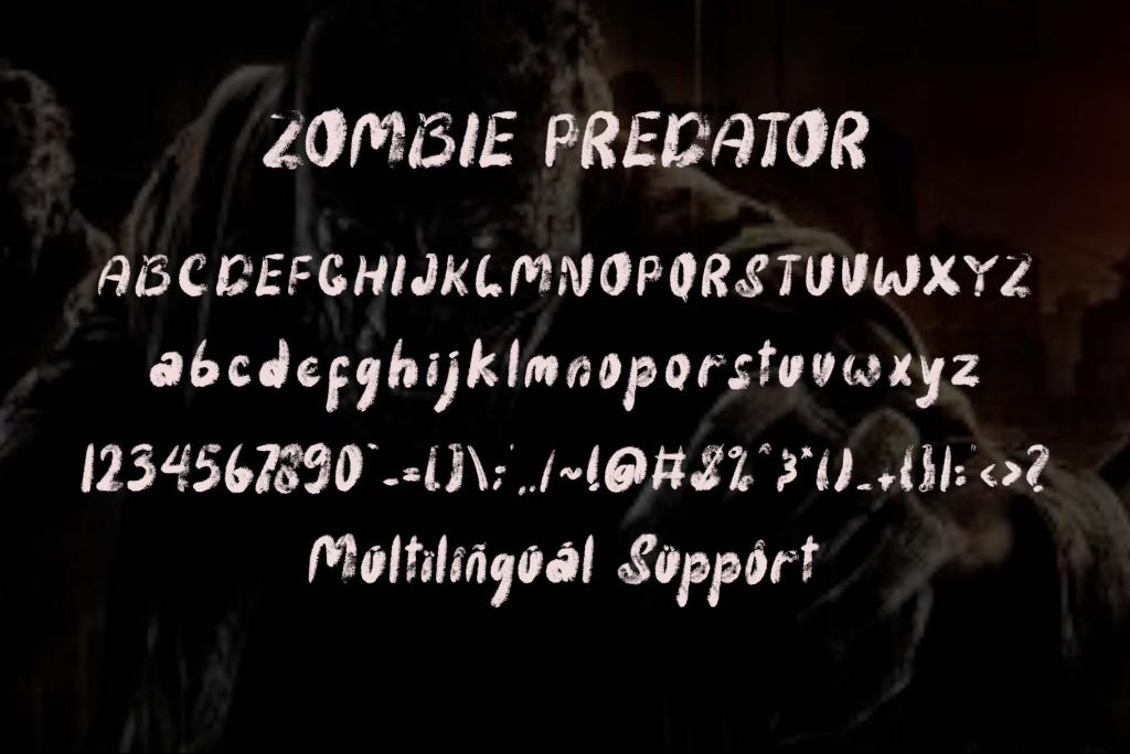 Zombie Predator illustration 6